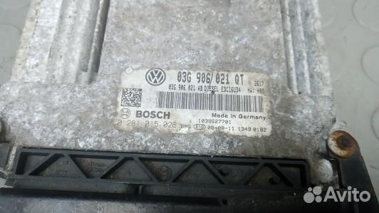 Блок управления двс skoda superb 2 (NEA17PC01)