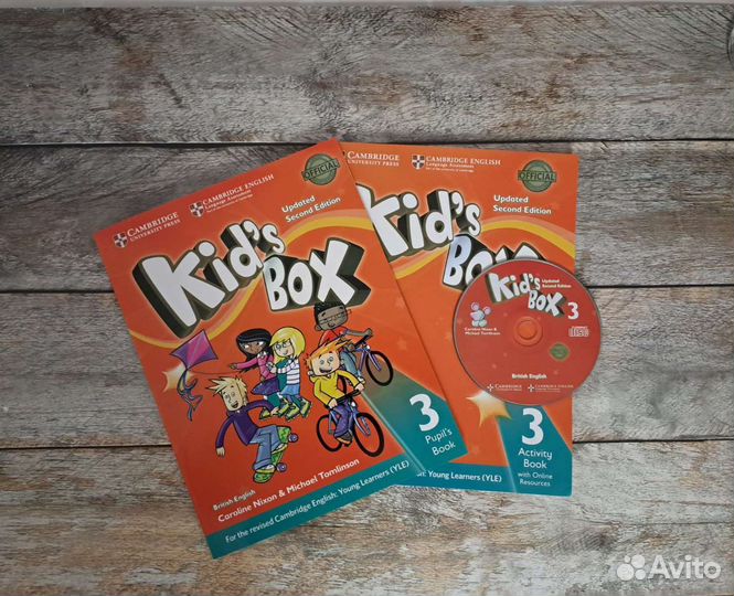 Kids box starter 1,2,3,4