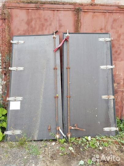 Ворота полуприцепа тентованного