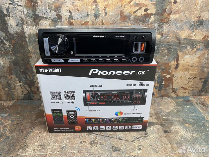 Процессорная Магнитола Pioneer.GB MVH-T912BT