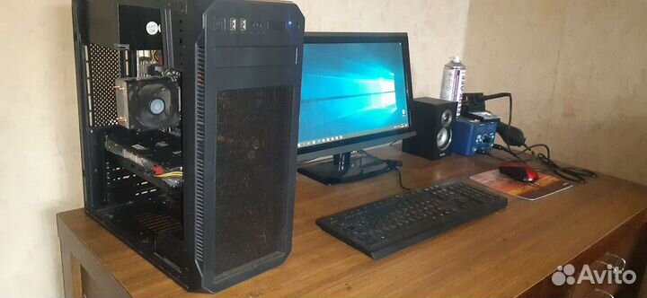 Intel core i3-7100/ RX570 4GB/16GB DDR4/SSD480GB