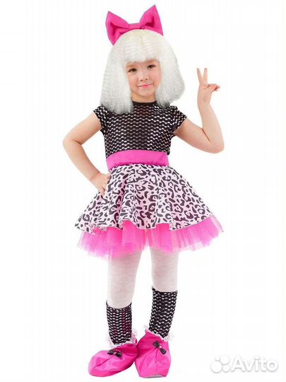 Новогодний костюм Кукла Lol. Новый