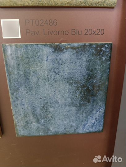 Плитка Mainzu Livorno Pav. Blu Satin 20*20