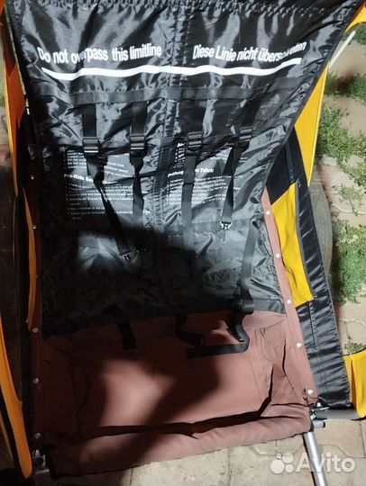 Детская коляска для велосипеда