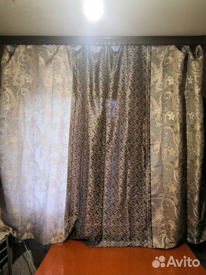 Шторы с занавеской