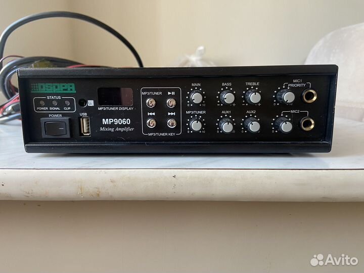 Микшер-уселитель dsppa MP 9060