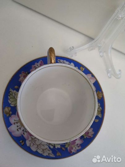 Чайная пара фарфор Вербилки