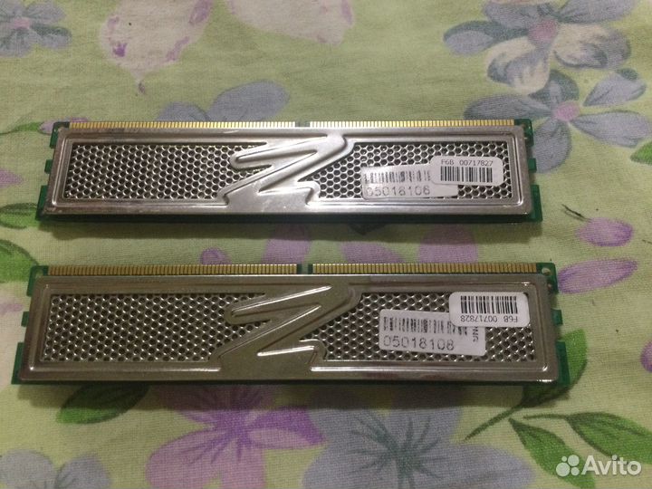 Оперативная память DDR2 PC2 6400, 1 GB
