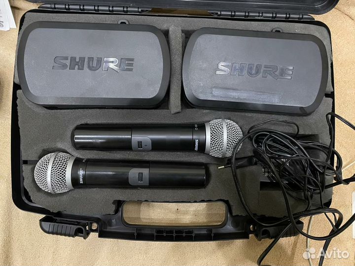 Радиокомплекты микрофонов Shure PG и PGX