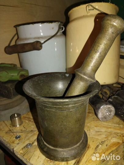 Ступка с пестиком(Бронза)