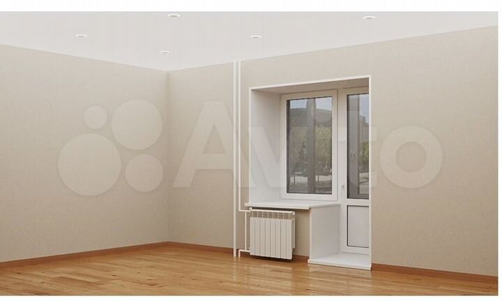 2-к. квартира, 57,6 м², 4/10 эт.