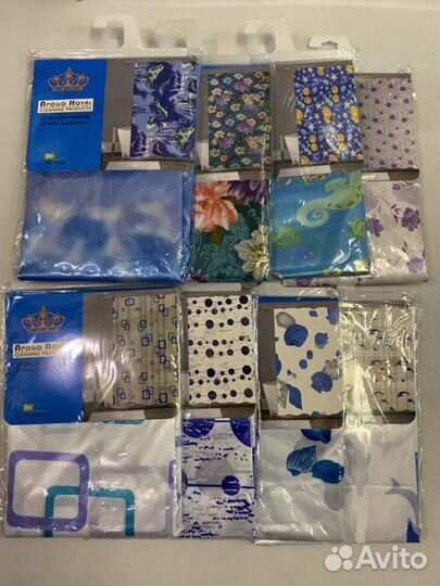 Шторки для ванны разные