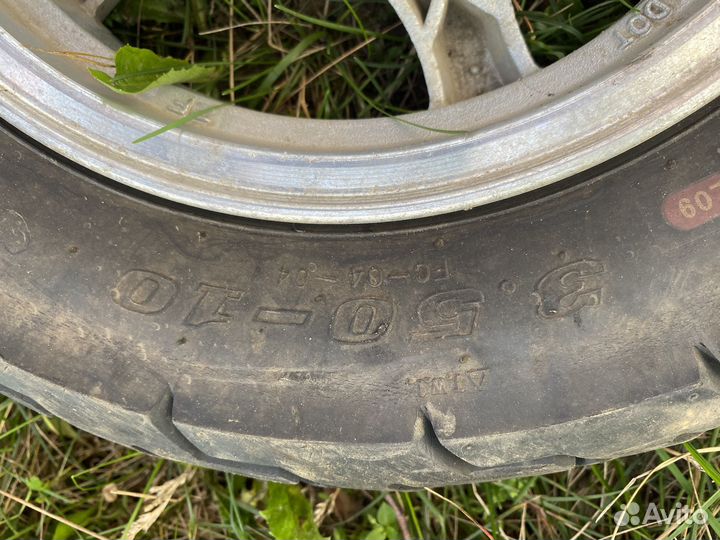 Колеса в сборе для скутера