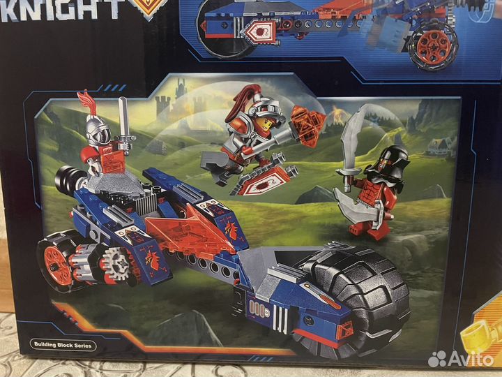 Конструктор Nexo 10516 молниеносная машина Мэйси