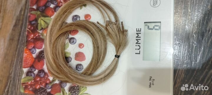 Волосы для наращивания 50 см бу