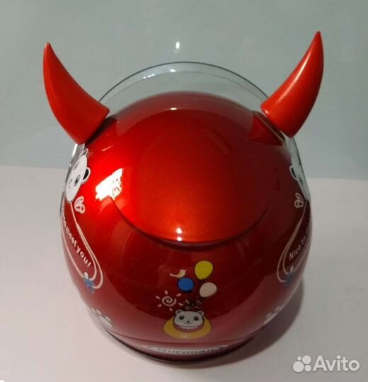 Детский мото шлем