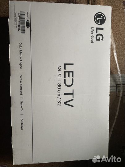 Телевизор LG 32LJ510U