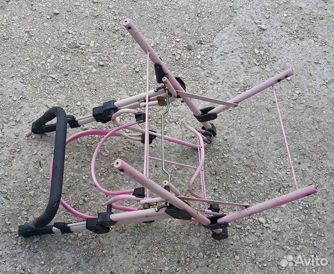 Детская коляска рамка