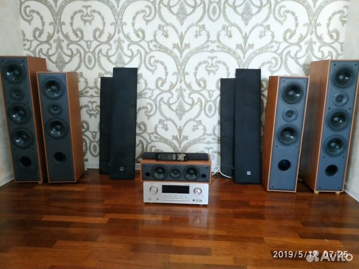 Усилитель Marantz SR5200 колонки Dali Blue