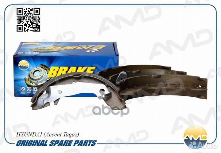 Колодка барабанного тормоза amdbf216 AMD