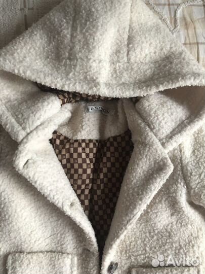 Пальто тедди