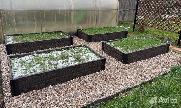 Грядки дпк своими руками в теплицу участок высокие