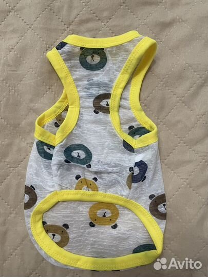 Платье и майки для маленькой собачки