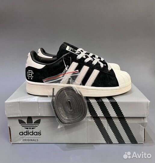 Кеды Adidas Superstar Rabbit Hole Black/White