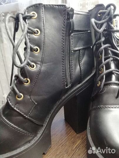 Ботинки женские косплей обувь гранж 38 размер