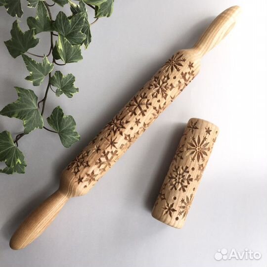 Скалка для пряников 40, 12 см для печенья