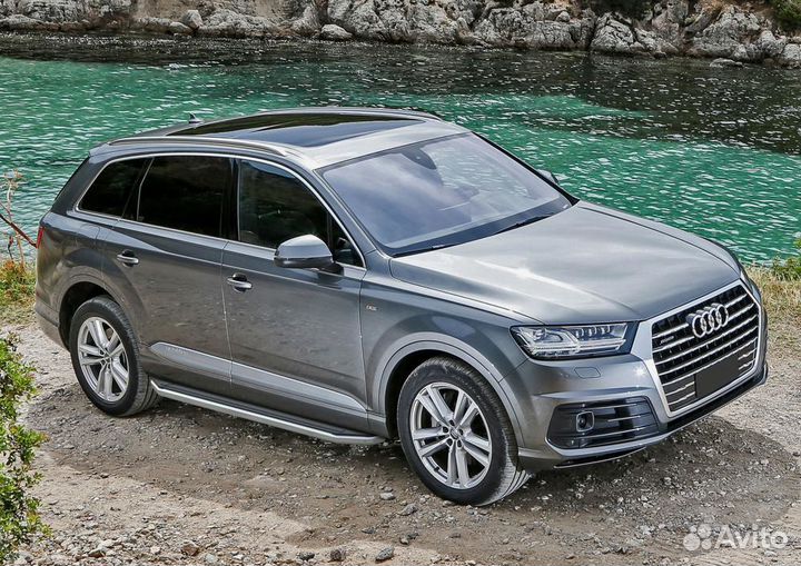 Пороги Audi Q7 II 2017-2019 премиум