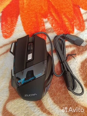 Проводная беззвучная Игровая мышь