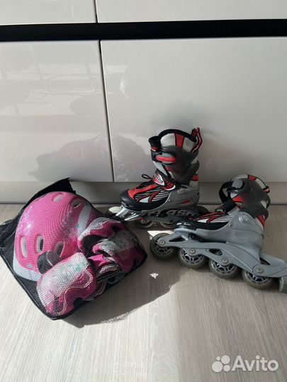 Роликовые коньки детские Larsen