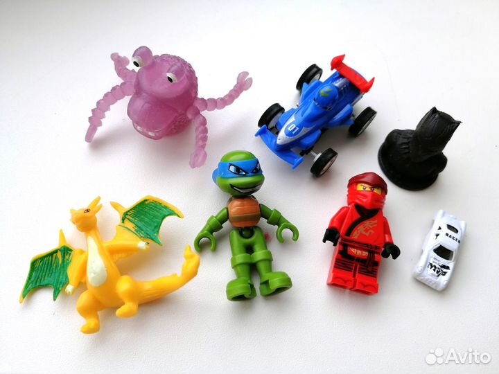 Hasbro Макдональдс, трансформер, супергерои и др