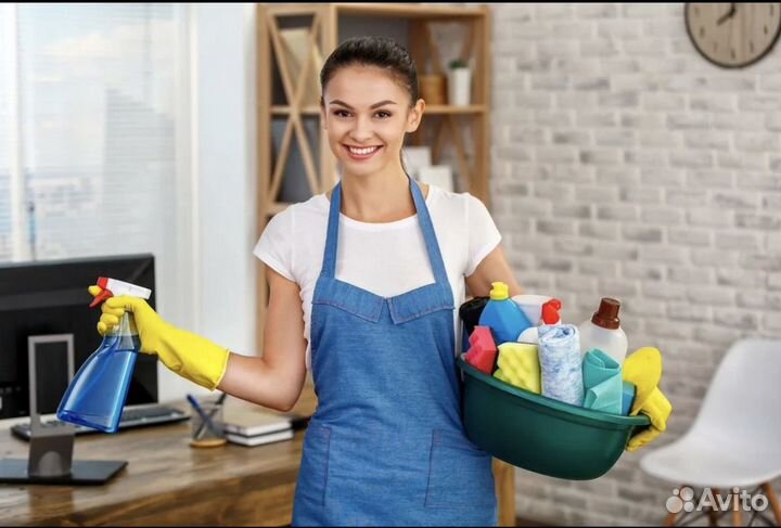 Горничная на 1-2 часа в день в посуточные квартиры