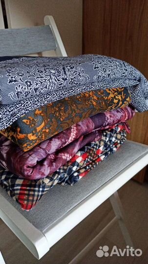 Лоскут весовой плательный трикотаж