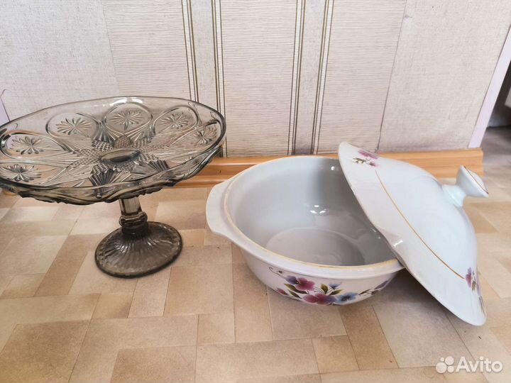 Фарфоровая посуда СССР, сервиз Вербилки