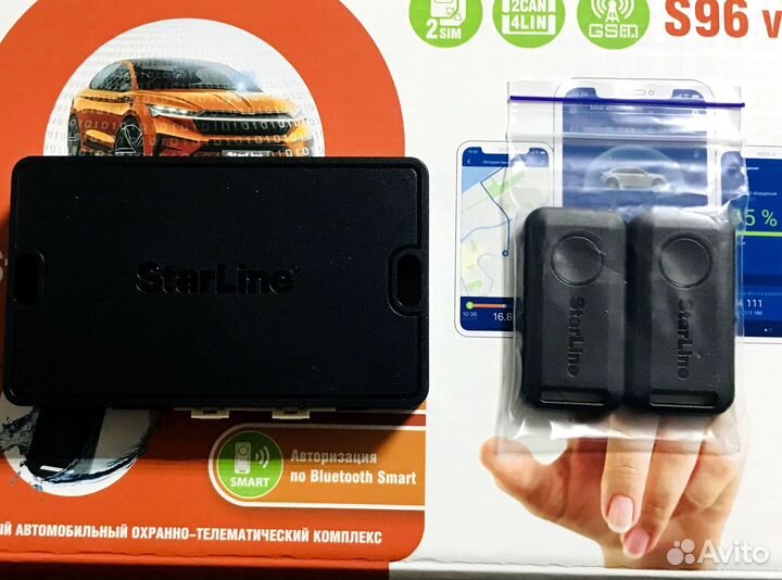 Установка сигнализации с автозапуском Starline