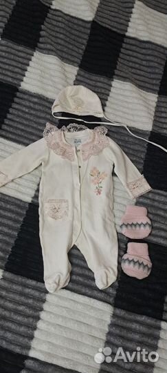 Конверт на выписку для девочки весна -осень