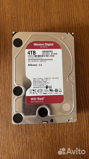 WD RED 4tb + agestar