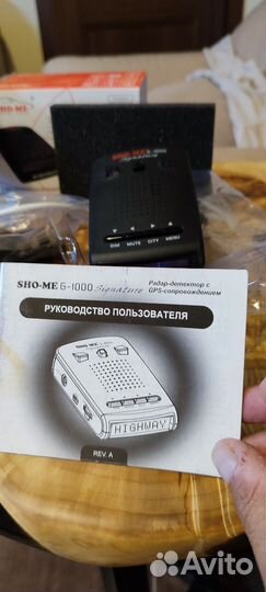 Радар детектор sho me g 1000