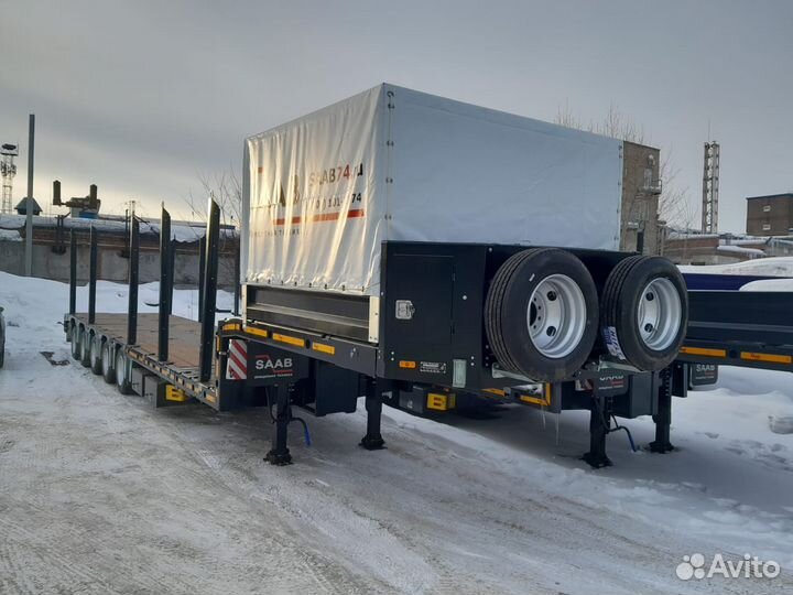 Полуприцеп трал (тяжеловоз) Saab 9894, 2024