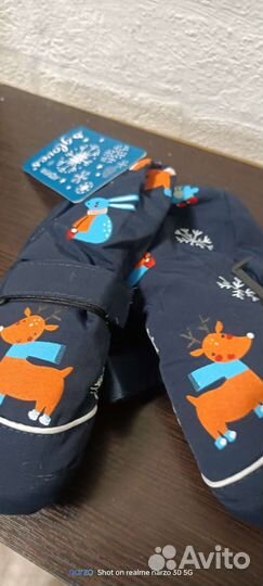 Варежки краги новые