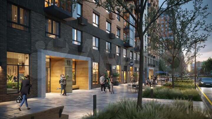 Квартира-студия, 25,4 м², 16/17 эт.