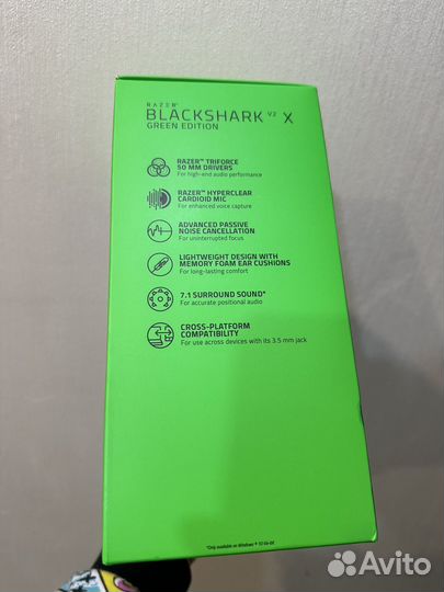 Игровые наушники с микрофоном razer