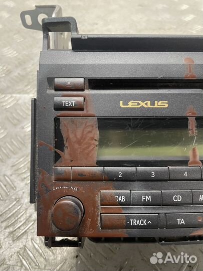 Магнитола Lexus CT (1) на запчасти