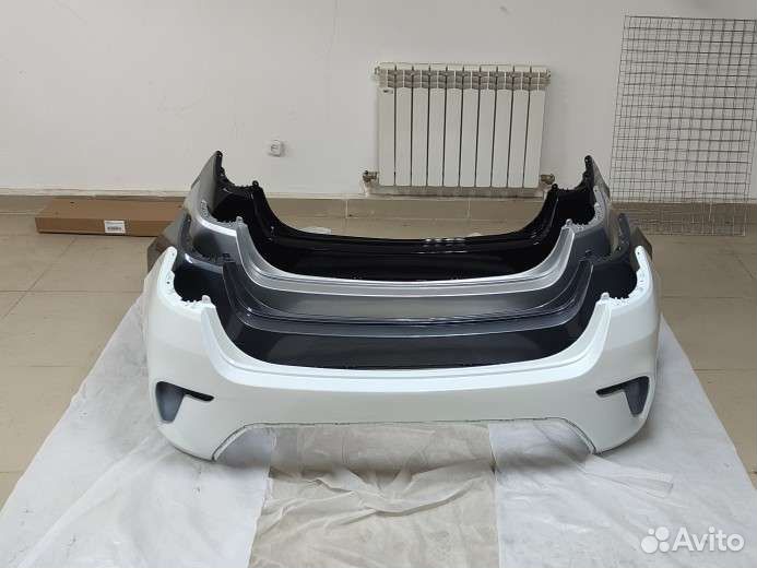 Бампер задний в цвет KIA RIO 4 (17-20)