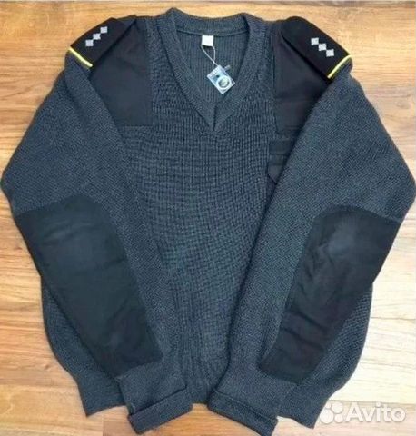 Пуловер, джемпер вязаный,гауптманн Бундесвер, р.54