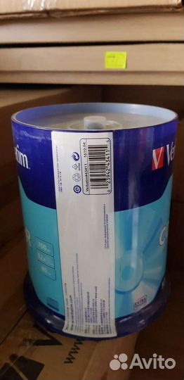 Диски Verbatim 700 Mb 52x Еxtra Ptotection