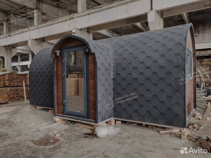 Готовая баня викинг